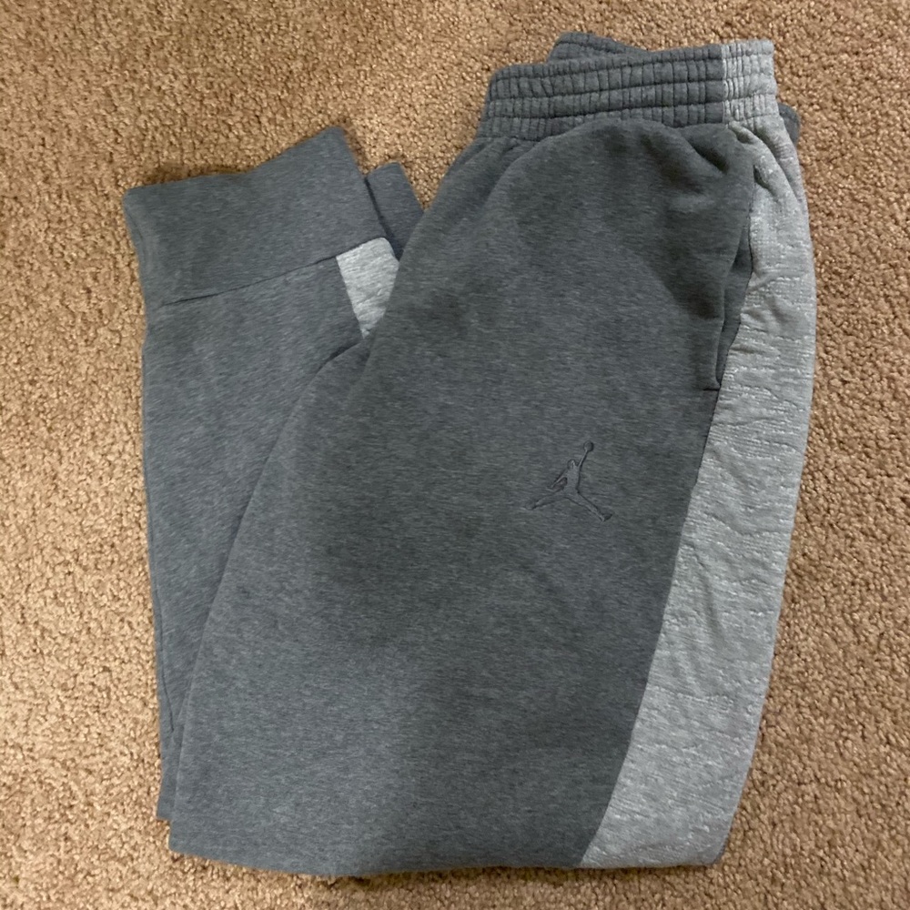 Grey Air Jordan sweatpants